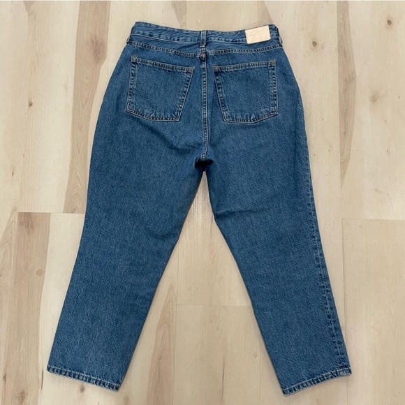 Everlane Women’s Size 33 Ankle Curvy 90’s Cheeky Straight Jeans Northridge Wash - Picture 7 of 16
